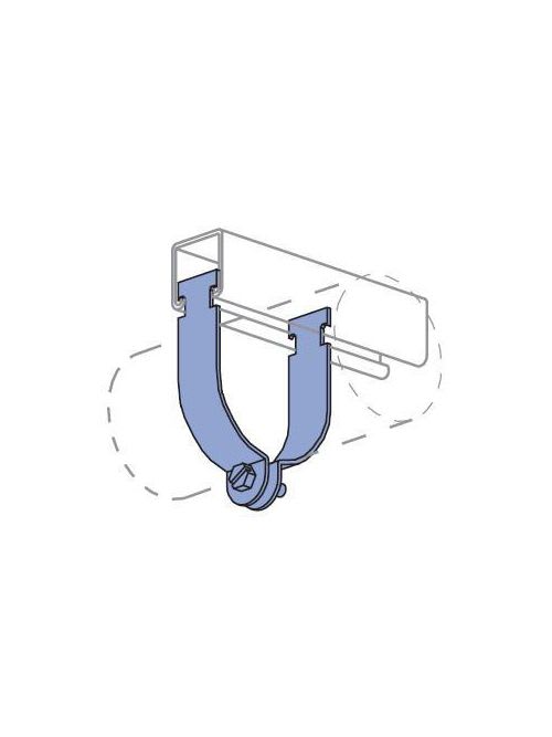 Conduit - Unistrut P1114SS 1-1/4 Inch 304 Stainless Steel Rigid Conduit Pipe Clamp