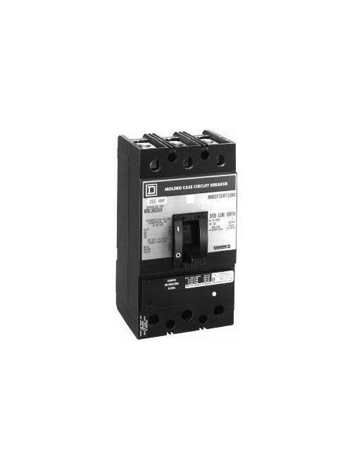 Square-D / Schneider - Square D KAL36250 3-Pole 250 Amp 600 Volt Thermal Magnetic Molded Case Circuit Breaker