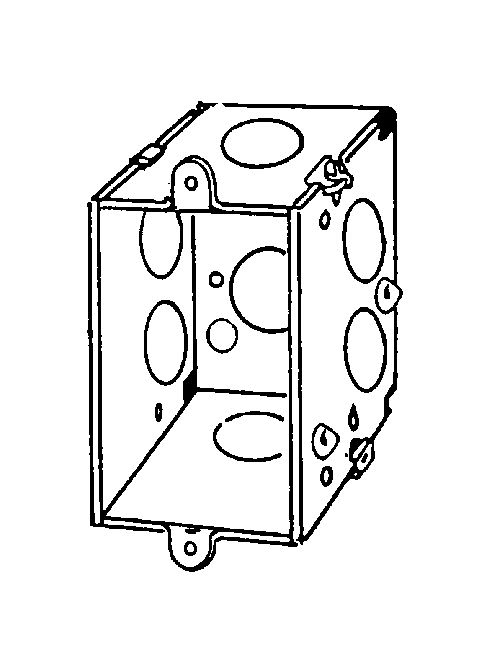 Appleton Electric - Appleton Group 333LE 3 x 2 Inch Square Corner Switch Box
