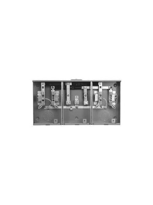 Siemens - Siemens 40405-02QG 600 VAC 200 Amp 1-Phase 3-Wire 5-Jaw 1-Position Lever Bypass Ringless Meter Mounting Equipment