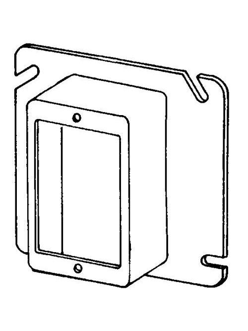 Appleton Electric - Appleton 8485D 4-11/16" Square Cover 1" Raised Single Device Box