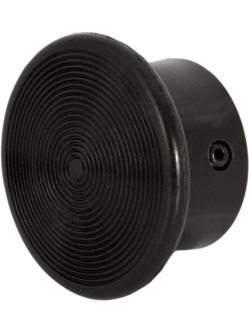 Square-D / Schneider - Square D 9001K92B 1-3/8 Inch NEMA 1/2/3/3R/4/12/13 Black Mushroom Push Button Knob