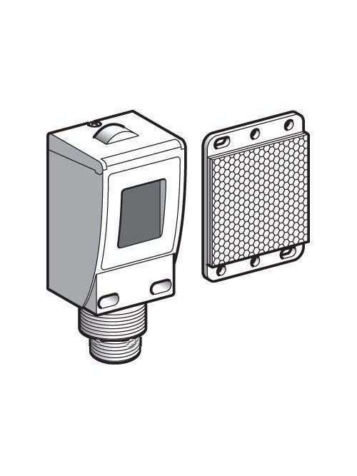Square-D / Schneider - Square D XUC9AKSAM12 24 VDC 100 mA PNP/NPN 3-Wire Polarized Retroreflective Photoelectric Sensor