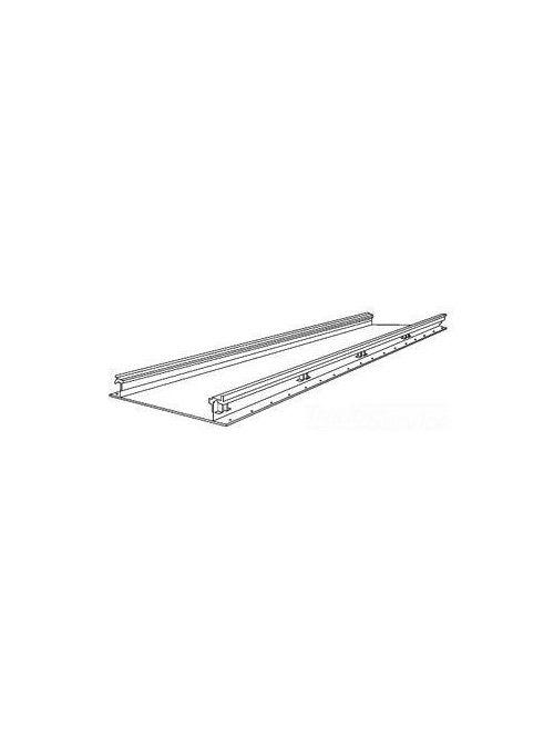 Square-D / Schneider - Square D RSV123100024 10 Foot x 12 Inch Gray Vinyl Straight Trench Duct