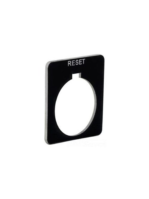 Square-D / Schneider - Square D 9001KN723WP 30 mm Push Button Legend Plate