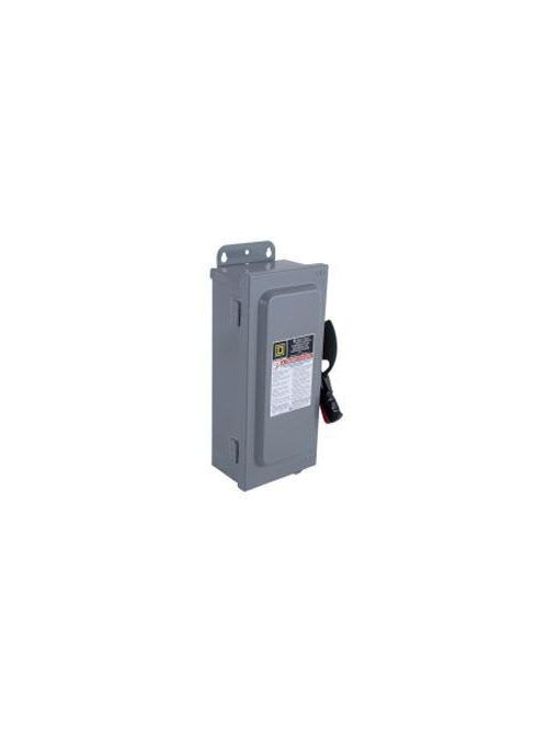 Square-D / Schneider - Square D HU362AWKEI2 600 VAC 60 Amp 3-Pole Non-Fusible Heavy Duty Safety Switch