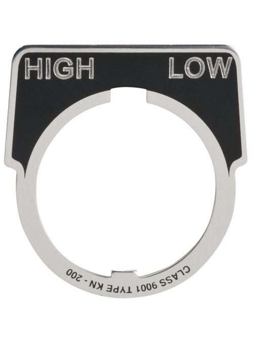 Square-D / Schneider - Square D 9001KN241 30 mm Push Button Legend Plate
