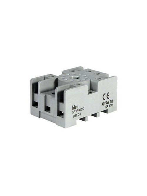 Idec Products - IDEC Corporation SR3P-05C 3-Pole 11-Pin Screw Terminal Din Rail Mount Fingersafe Relay Socket