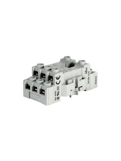 Idec Products - IDEC Corporation SH3B-05C 3-Pole 11-Blade Screw Terminal Din Rail Mount Fingersafe Relay Socket