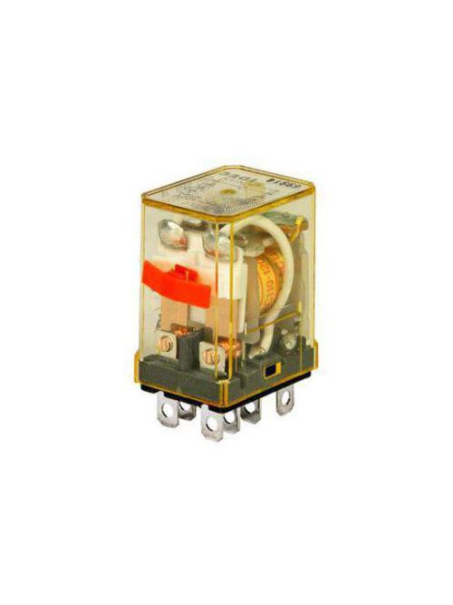 Idec Products - IDEC Corporation RH2B-ULCAC-110-120V DPDT 120 VAC 10 Amp Indicator Light Blade Plug-In Relay