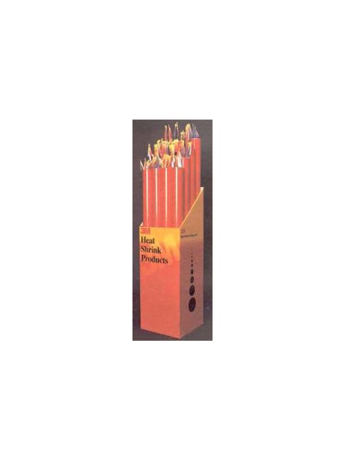 3M - 3M Electrical FP-301H-1/4-BL 600 Volt Polyolefin 2:1 Heat Shrink Thin Wall Tubing