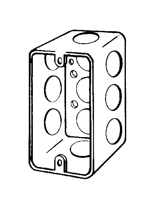 Appleton Electric - Appleton 4CS-1/2 4" x 2-1/8" Handy Box