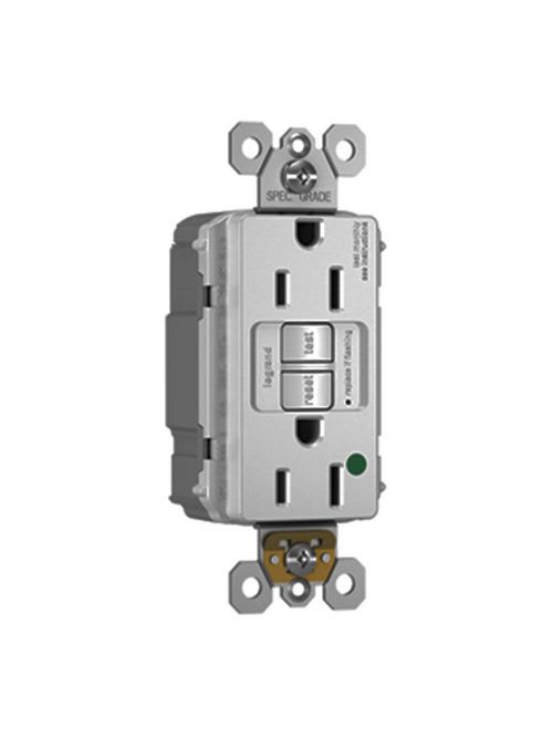 Pass & Seymour / Legrand - P&S PT1597HGGRY SELF TEST PTAIL GFC