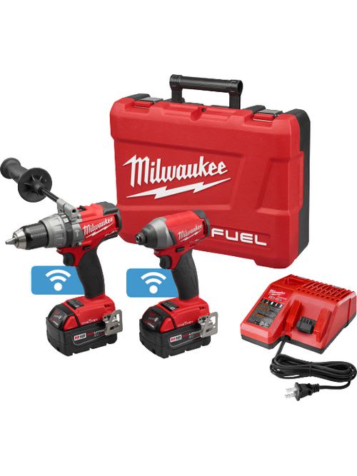 Milwaukee Tool - Milwaukee 2796-22 M18 FUEL™ 2-Tool Combo Kit with ONE-KEY™