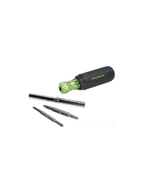 Greenlee Textron - Greenlee 9953-13 3/16 x 1/4 Inch Flat Tip Screwdriver Bit