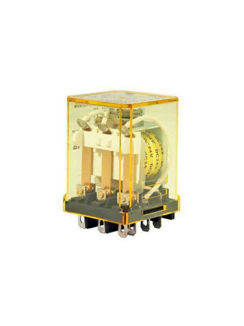 Idec Products - IDEC Corporation RR3B-ULDC24V 3PDT 24 VDC 10 Amp Indicator Light Blade Plug-In Relay