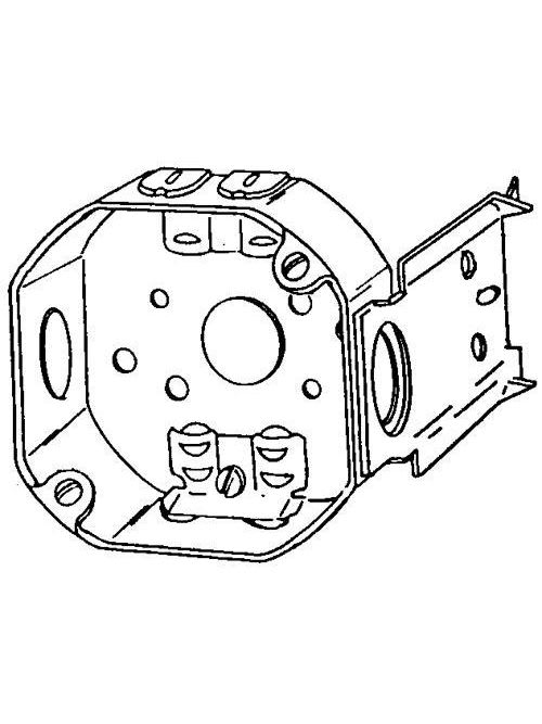 Appleton Electric - Appleton 561LJB 4" Side 1-1/2" Deep Jb Octogonal Box