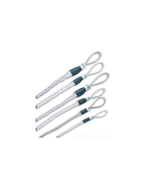 Greenlee Textron - Greenlee 599 0.75 to 2.99" Galvanized Steel Flexible Eye Double Weave Cable Pulling Grip Set