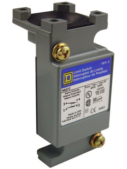Square-D / Schneider - Square D 9007CO54G 600 Volt 10 Amp 1-Pole Plug-In Heavy Duty Limit Switch