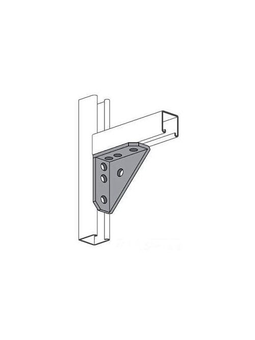 Allied Powerstrut - Power-Strut PS 3373 EG Electrogalvanized Universal Angle Channel Bracket