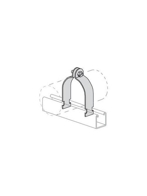 Allied Powerstrut - Power-Strut PS-1100-1-HG 1116 1117 Steel Rigid Conduit Clamp for IMC and GRC