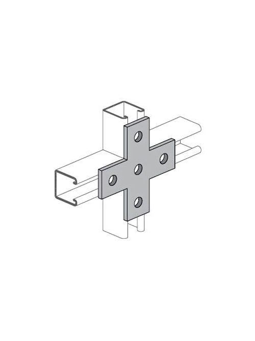 Allied Powerstrut - Power-Strut PS 712 EG Electrogalvanized Channel Cross Plate