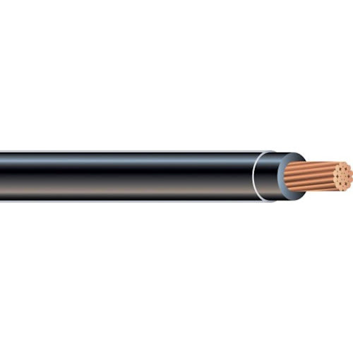 Miscellaneous MTW Wire - MTW #14 Stranded Copper BLACK Machine Tool Wire (500ft Spool)