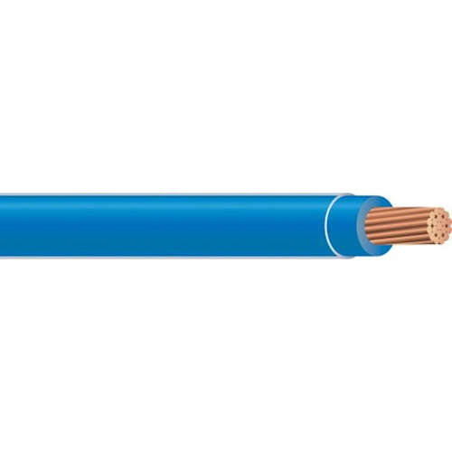 Miscellaneous MTW Wire - MTW #10 Stranded Copper BLUE Machine Tool Wire (500ft Spool)