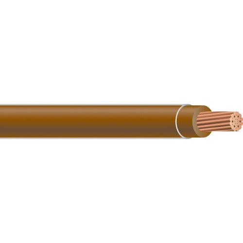 Miscellaneous MTW Wire - MTW #18 Stranded Copper BROWN Machine Tool Wire (500ft Spool)