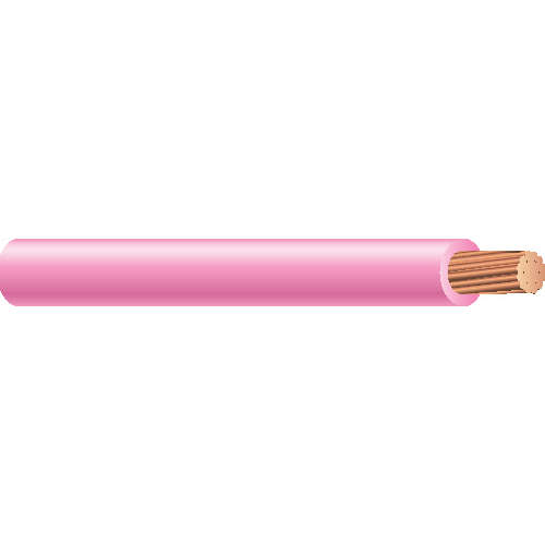 Miscellaneous MTW Wire - MTW #18 Stranded Copper PINK Machine Tool Wire (500ft Spool)