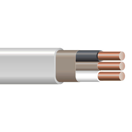 Copper Wire - NM-B 14/2 Copper w/Ground Non-Metallic Sheathed Branch Circuit Cable (250ft Coil)