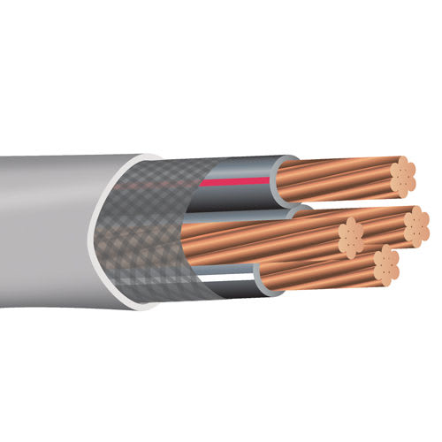 Copper Wire - SEU 3-3-3 Copper Flat Service Entrance Cable (Cut to Length)