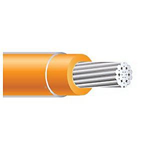 Aluminum Wire - XHHW 4/0 Stranded ORANGE Aluminum Wire (Cut to Length)