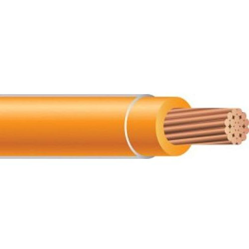 Copper Wire - XHHW #12 Stranded ORANGE Copper Wire (500ft Spool)