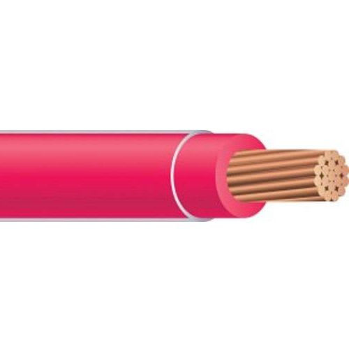 Copper Wire - XHHW #12 Stranded RED Copper Wire (500ft Spool)