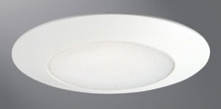Cooper Lighting - Halo ERT701 6 Inch High Gloss Appliance White Trim with Albalite Lens