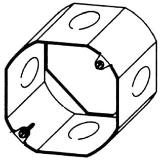 Thomas & Betts Co - ABB 4-OD-EXT-1/2 OCTO BOX EXT RING