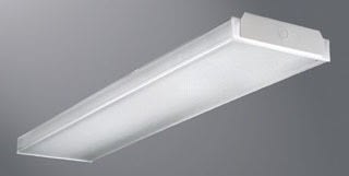 Cooper Lighting - Halo WS-4A-U 4 LMP, 4' WRPARND LNS