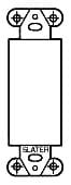 Pass & Seymour / Legrand - PASS 326-SS BLANK FOR SS 26 OPENINGS