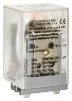 Square-D / Schneider - Square D 8501KU13V20 120 VAC 10 Amp 3PDT Socket/Solder Mount AC Operated Plug-In Relay