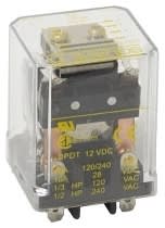 Square-D / Schneider - Square D 8501KL12V14 24 VAC 10 Amp DPDT Socket/Solder Mount AC Operated Latching Plug-In Relay