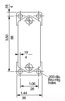 TESENSOR - TEC SG08026 MAGNET SWITCH