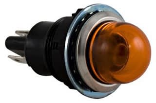 Square-D / Schneider - Square D 9001OA120 30 mm 120 VAC Amber Incandescent Instrument Pilot Light