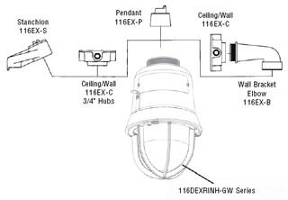 Edwards Signal - EDW 116EX-B BRACKET, WALL ELBOW