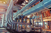 Industrial building interior
